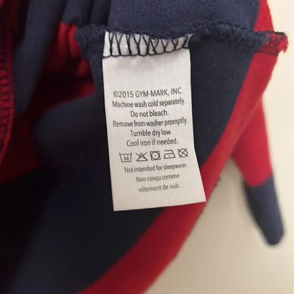 Gymboree Always Soft red/blue long sleeve tee size 10.